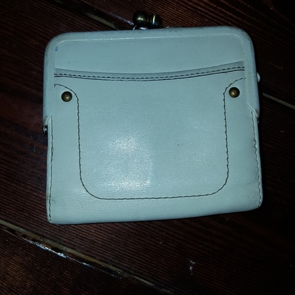 SOLD! Coach Vachetta Leather Kiss Lock Wallet 65th - Picture 2 of 5